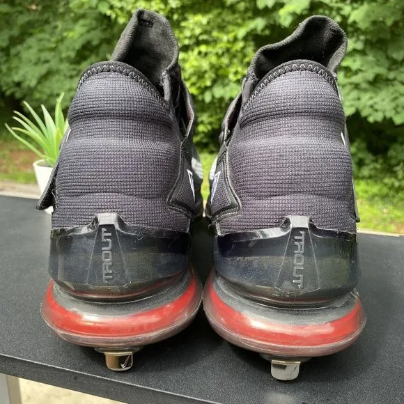 Nike Force Zoom Trout 7 Black /‎ Metal Baseball Cleat CI3134-009 Size 16
