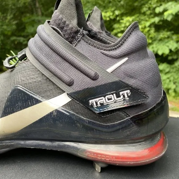 Nike Force Zoom Trout 7 Black /‎ Metal Baseball Cleat CI3134-009 Size 16