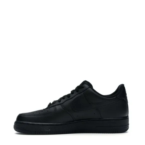 Nike Grade School Air Force 1 Low Shoes Black Size 6Y Size 6Y