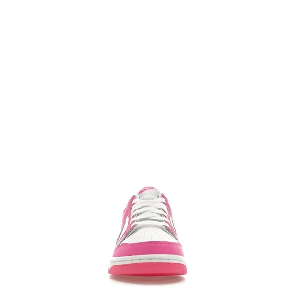 Nike Grade School Dunk Low Shoes Laser Fuchsia Size 7Y Size 7Y
