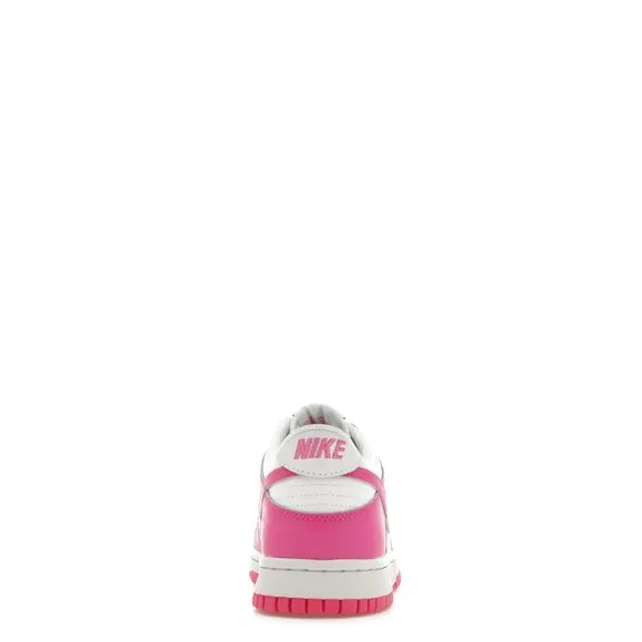 Nike Grade School Dunk Low Shoes Laser Fuchsia Size 7Y Size 7Y