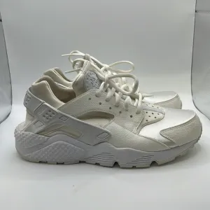 Nike Huarache Triple White Shoes Sneakers White Cream Womens Size 9