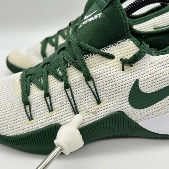 Nike HyperShift Shoes Mens Size 8 Green White Basketball Sneakers 856488-130