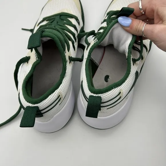Nike HyperShift Shoes Mens Size 8 Green White Basketball Sneakers 856488-130