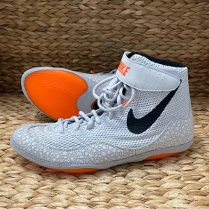 Nike Inflict SE Wrestling Shoe Mens Size 10.5 Orange Grey Black NEW