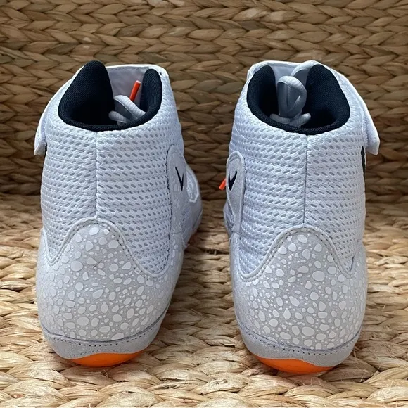 Nike Inflict SE Wrestling Shoe Mens Size 10.5 Orange Grey Black NEW