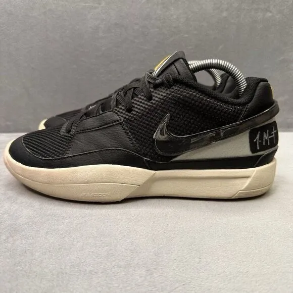 Nike Ja 1 Ain't Ducking Low Mens Size 8 Basketball Shoes Black Coconut Milk 2023