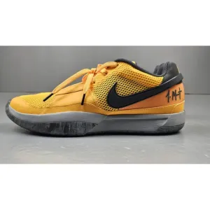 Nike Ja 1 PE Basketball Sneakers Mens 13.5. Cement Laser Orange Shoes FV1281-800