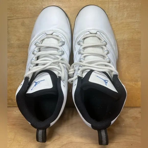 Nike Jordan Velocity Womens Size 8.5 (7Y) Shoes Sneakers White Blue 693361-117