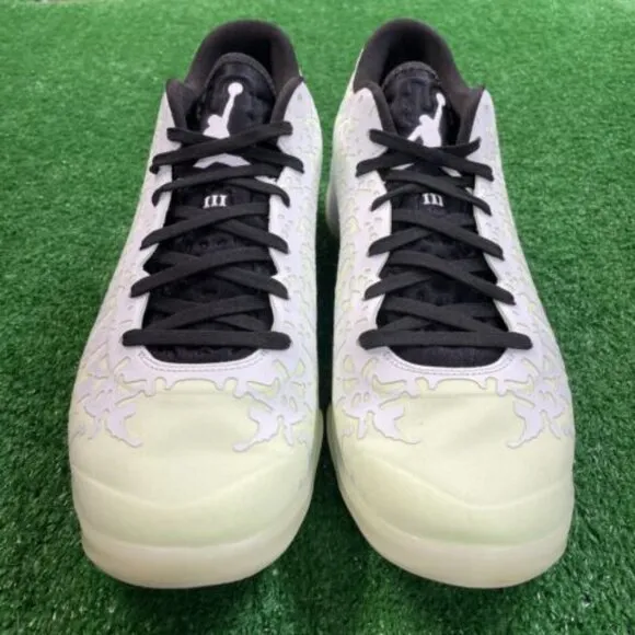 Nike Jordan Zion 3 Low Mens Basketball Shoes White DR0675-110 VNDS Size 13