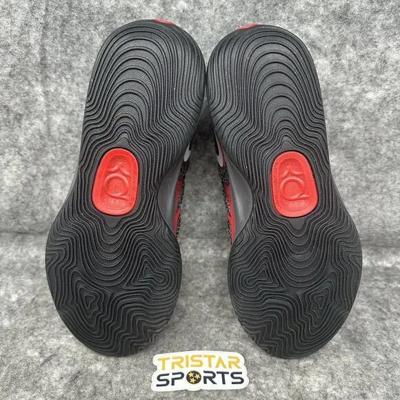 Nike KD 17 TB Basketball Shoes Mens Size 10 Black Red Late Night FJ9487-001