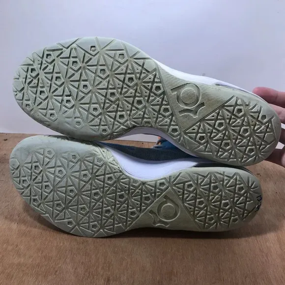 Nike KD 5 Easter Basketball Sneakers Blue Low Top Athletic 554988-402 Size 11