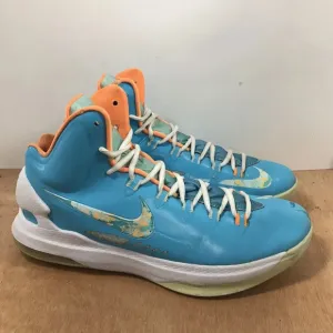 Nike KD 5 Easter Basketball Sneakers Blue Low Top Athletic 554988-402 Size 11