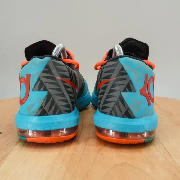 Nike KD 6 VI N7 Mens Size 9.5 Basketball Shoes Blue Red 2013 Sneakers Low Top