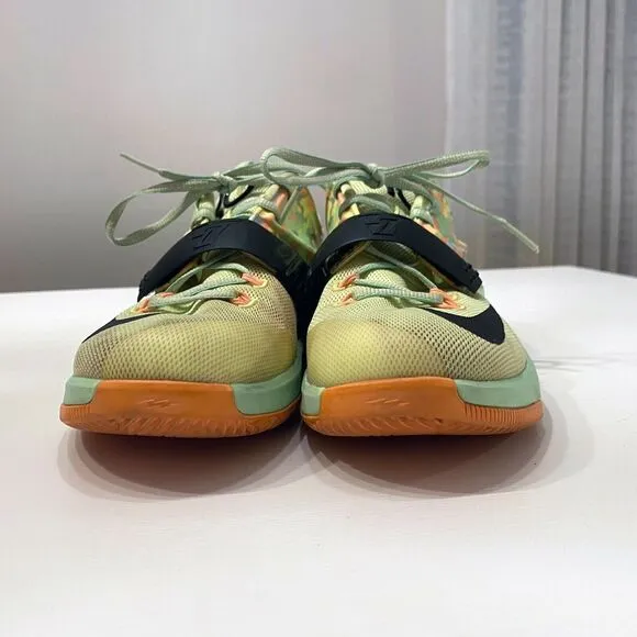 Nike KD 7 Easter Green Youth Lace‎ Up Low Top Camouflage Sneakers US Size 5.5Y