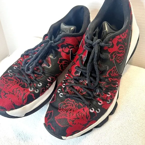 NIKE KD Kevin Durant EXT Red Rose Sneakers Shoes 806393-004 Men’s Sz 11