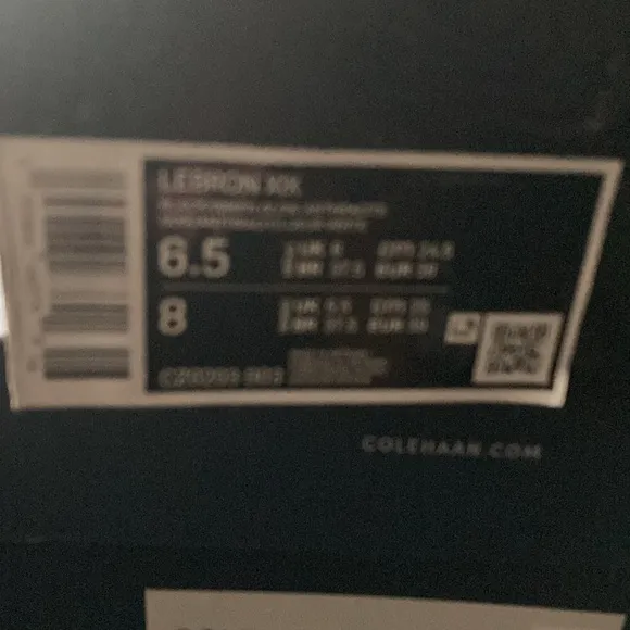 Nike Kids LeBron XVIII Black Basketball Shoes