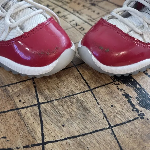 Nike Kids Shoes - Black, Purple, Red, and White