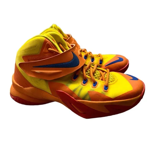 Nike Kids' Yellow and Orange Athletic Shoes