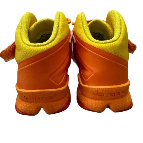 Nike Kids' Yellow and Orange Athletic Shoes