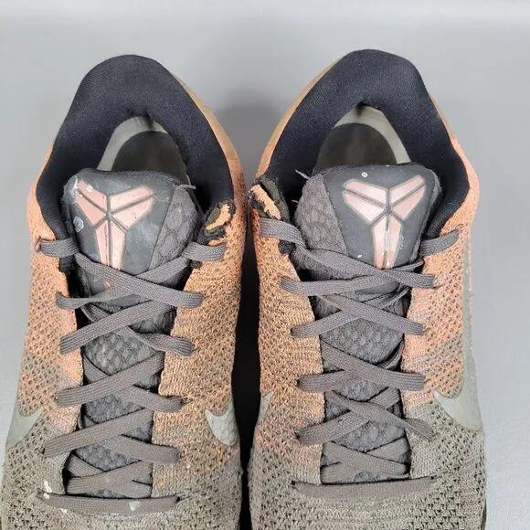 Nike Kobe 11 Elite Low Easter Gray Shoes Size 11 822675-078