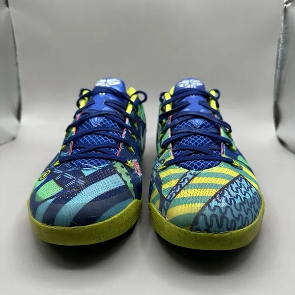 Nike Kobe 9 IX EM Low Brazil World Cup Blue/Venom Green, Size 11.5 646701-413
