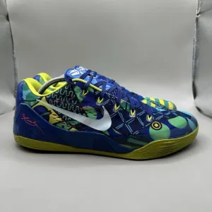 Nike Kobe 9 IX EM Low Brazil World Cup Blue/Venom Green, Size 11.5 646701-413