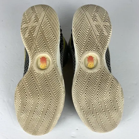 Nike Kyrie 1 LMTD Rise Size 9 Men’s Shoes OG All Black Yellow ***NO LACES***
