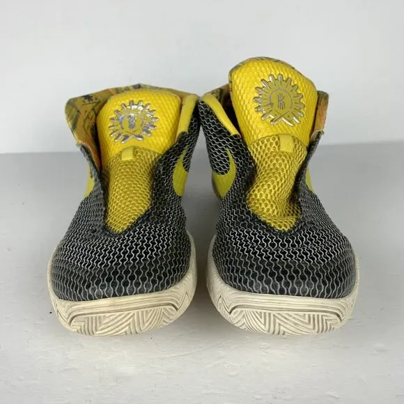 Nike Kyrie 1 LMTD Rise Size 9 Men’s Shoes OG All Black Yellow ***NO LACES***