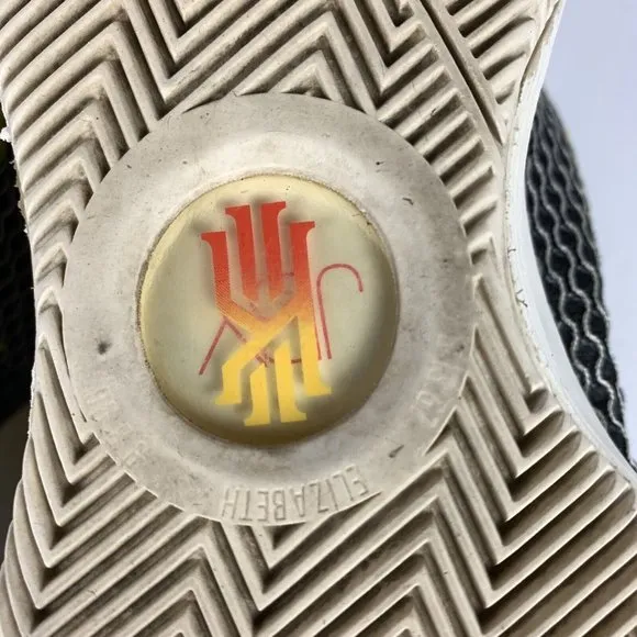 Nike Kyrie 1 LMTD Rise Size 9 Men’s Shoes OG All Black Yellow ***NO LACES***