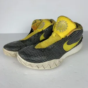 Nike Kyrie 1 LMTD Rise Size 9 Men’s Shoes OG All Black Yellow ***NO LACES***