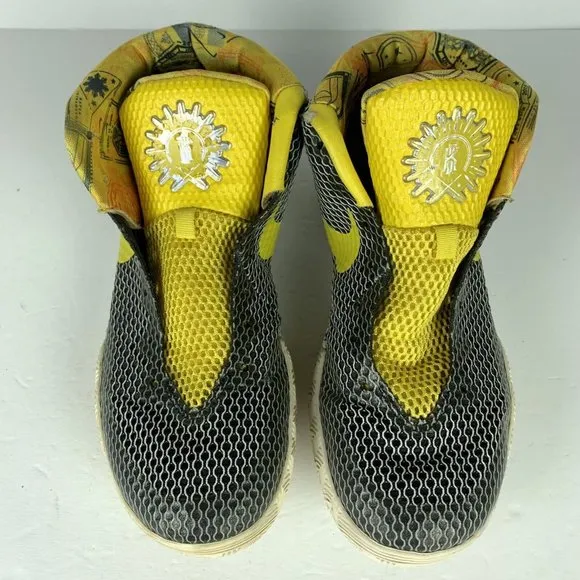 Nike Kyrie 1 LMTD Rise Size 9 Men’s Shoes OG All Black Yellow ***NO LACES***