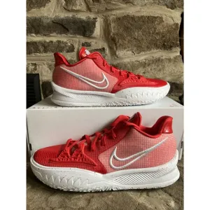 Nike Kyrie 4 Low TB Promo Red White Basketball Shoes DM5041-603 Men’s Size 13.5