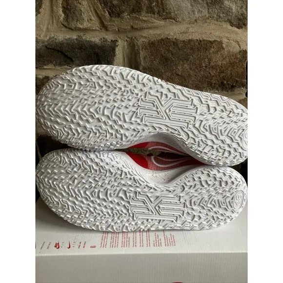 Nike Kyrie 4 Low TB Promo Red White Basketball Shoes DM5041-603 Men’s Size 13.5