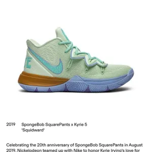 Nike Kyrie 5 Spongebob Squidward