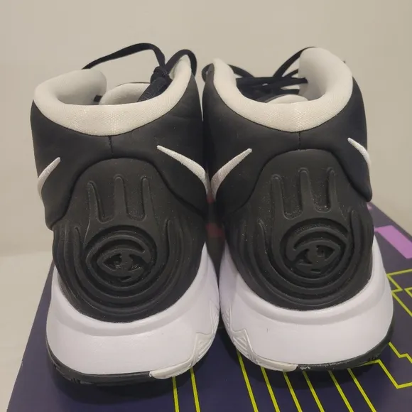 Nike Kyrie 6 TB Basketball Shoes Mens Size 18 Promo Black/White CW4142-001