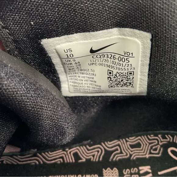 Nike Kyrie 7 Ripple Effect shoes (CQ9326-005) Size 10