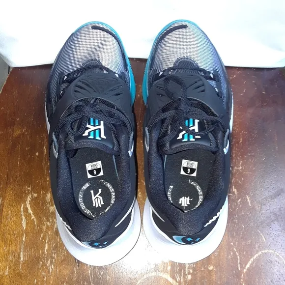 Nike Kyrie Low 3 'Moon' Black/Blue CJ1286-001 Basketball Shoes Men's Size 9