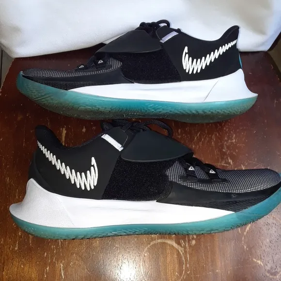 Nike Kyrie Low 3 'Moon' Black/Blue CJ1286-001 Basketball Shoes Men's Size 9