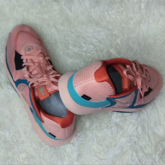 Nike Kyrie Low 5 Basketball Shoes Madder Root Pink Teal DJ6012-800 Size 13