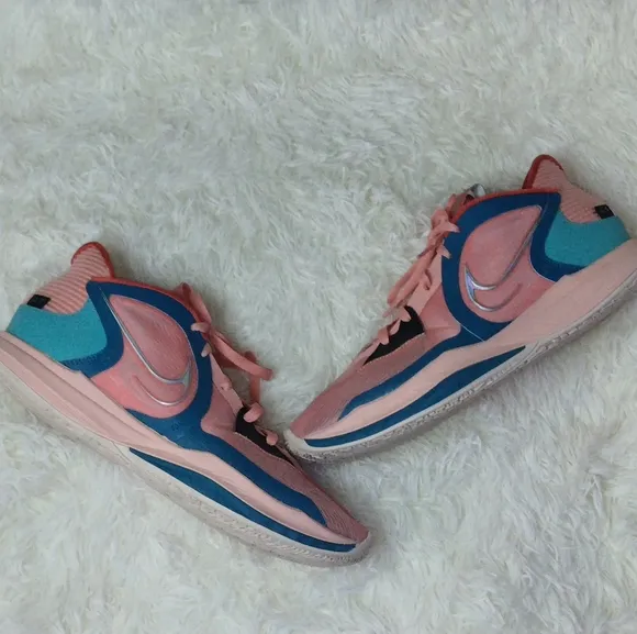 Nike Kyrie Low 5 Basketball Shoes Madder Root Pink Teal DJ6012-800 Size 13