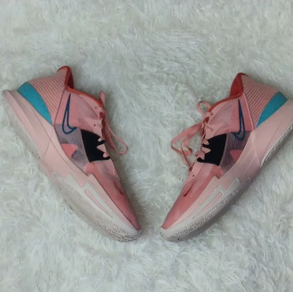 Nike Kyrie Low 5 Basketball Shoes Madder Root Pink Teal DJ6012-800 Size 13