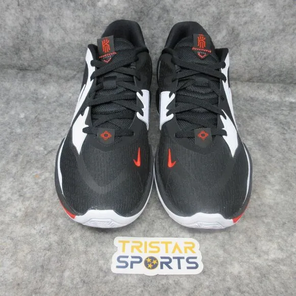 Nike Kyrie Low 5 Basketball Shoes Mens 12 Bred Black White Red DJ6012-001