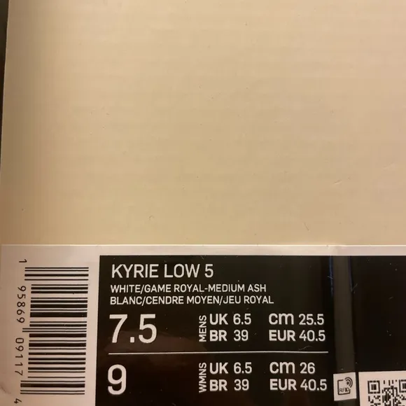 Nike Kyrie Low 5 Butterfly Effect Men's Basketball Shoes DJ6012-100