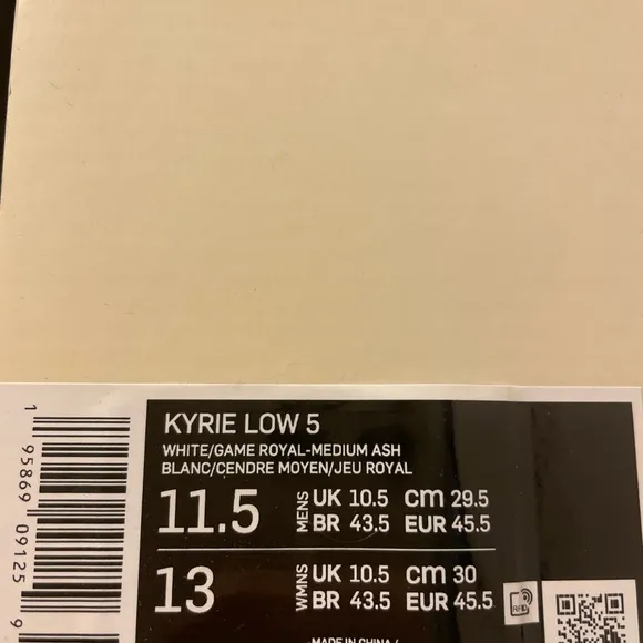 Nike Kyrie Low 5 Butterfly Effect Men's Basketball Shoes DJ6012-100
