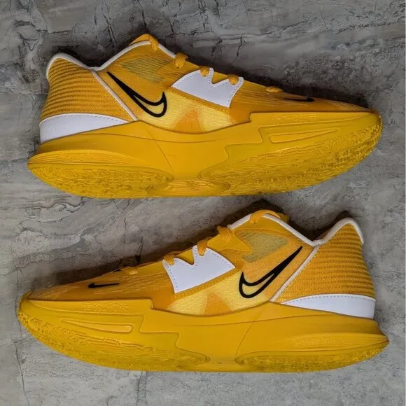 Nike Kyrie Low 5 TB Promo Men's 8.5 University Gold Black White Shoes DX6651-701