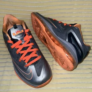 Nike LEBRON 11 Low GS 'Magnet Grey' Shoes Size 5.5 Youth Woman's 7.5