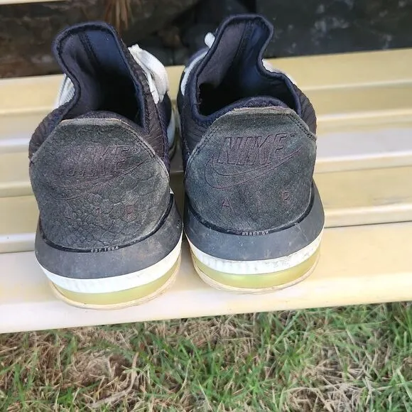 Nike LeBron 16 Low Black Python shoes 13