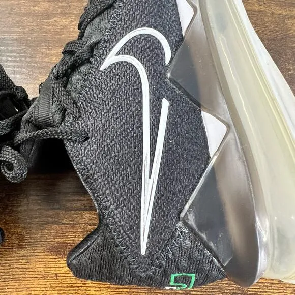 Nike Lebron 17 XVII Low Sneakers 7.5 Mens Black White Athletic Shoes Lace Up