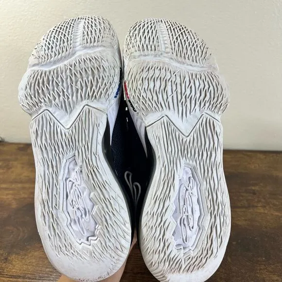 Nike Lebron 17 XVII Low Sneakers 7.5 Mens Black White Athletic Shoes Lace Up
